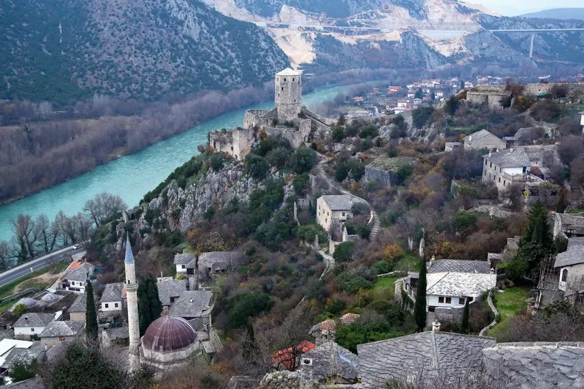 Pogled na Počitelj odmara dušu