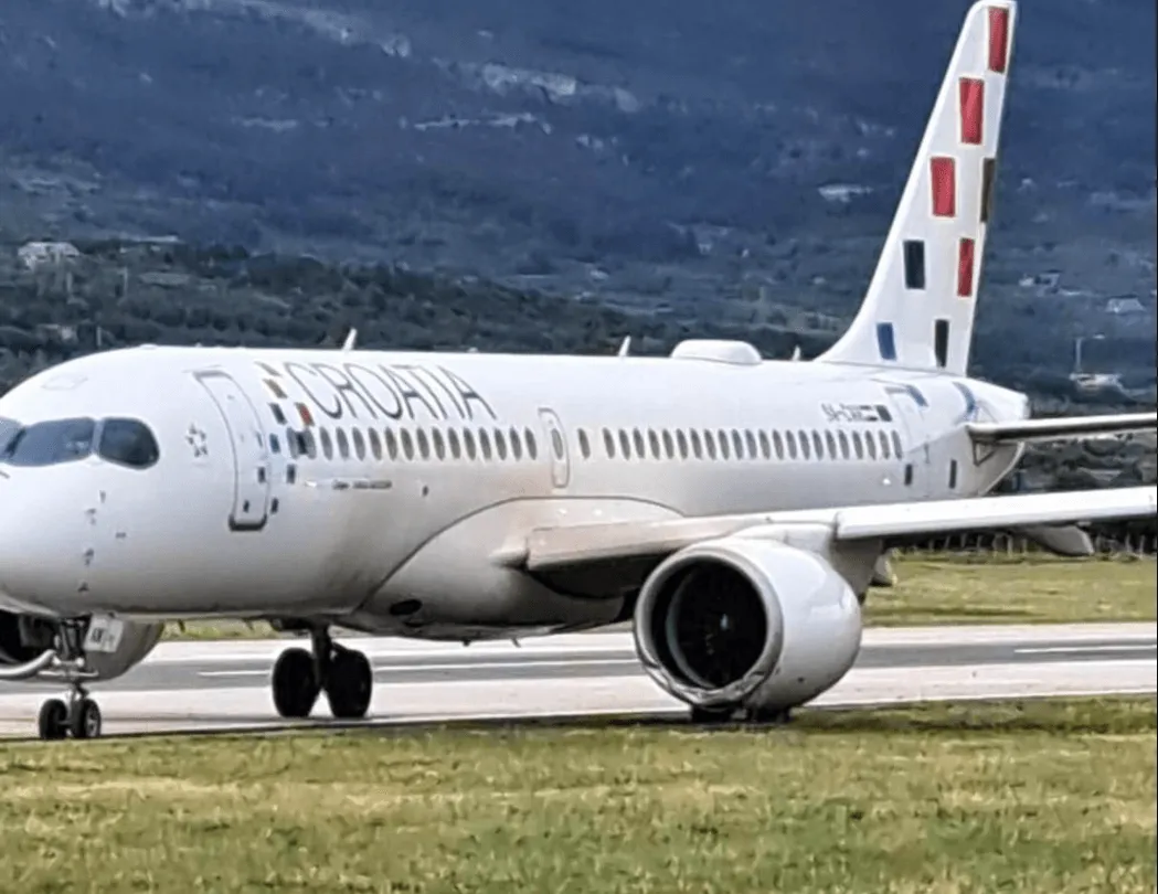 Deseti Airbus A220 stigao u flotu Croatia Airlinesa, avion nazvan Velika Gorica