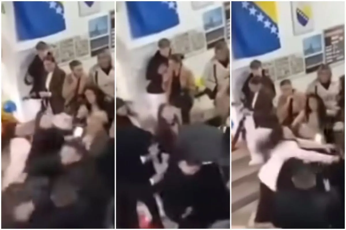 (VIDEO) Pukla bruka u Krajini, na maturskoj večeri potukle se majke učenika