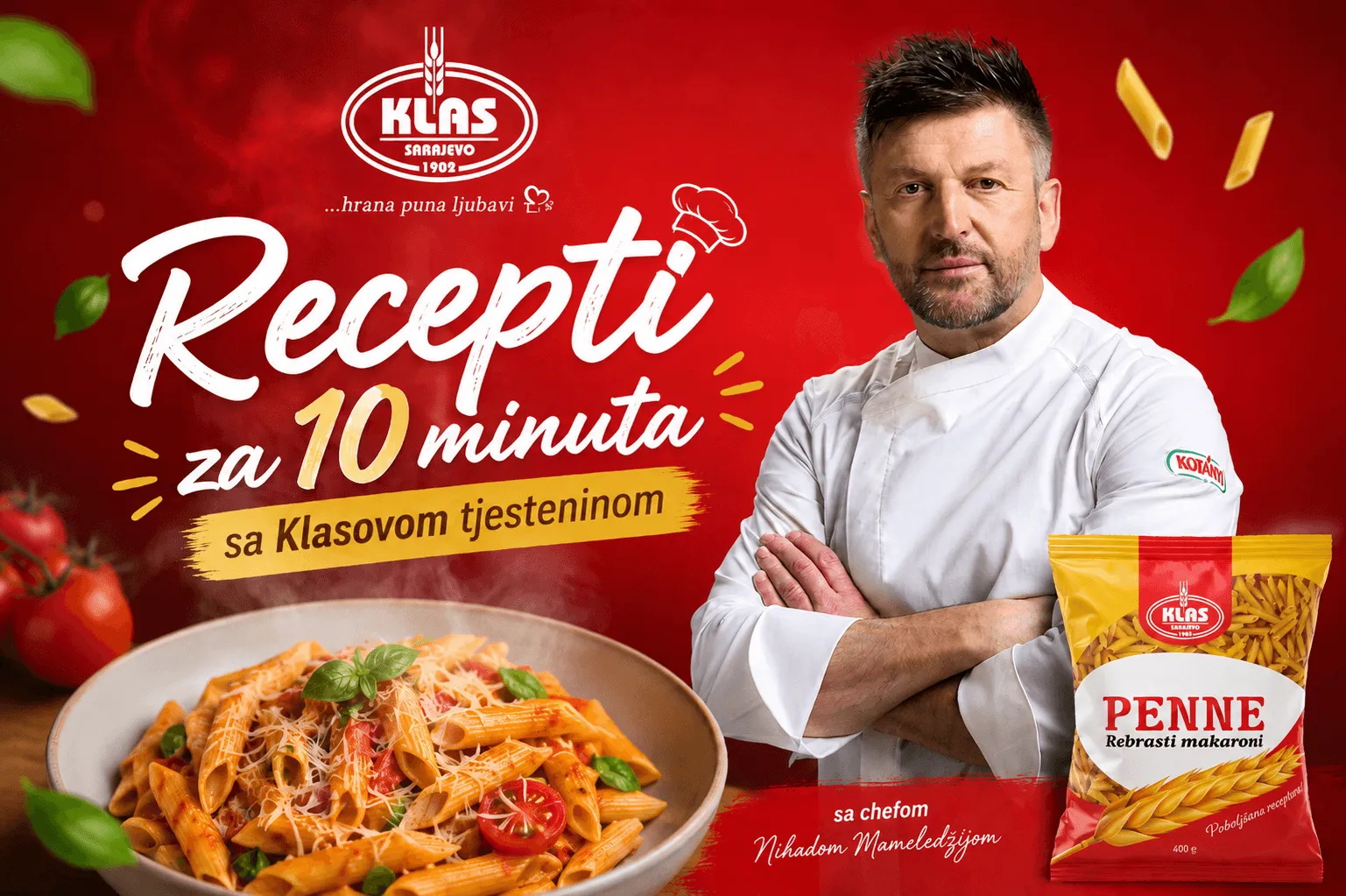 Nova Klas tjestenina: Kada domaći kvalitet inspiriše vrhunske kuhare