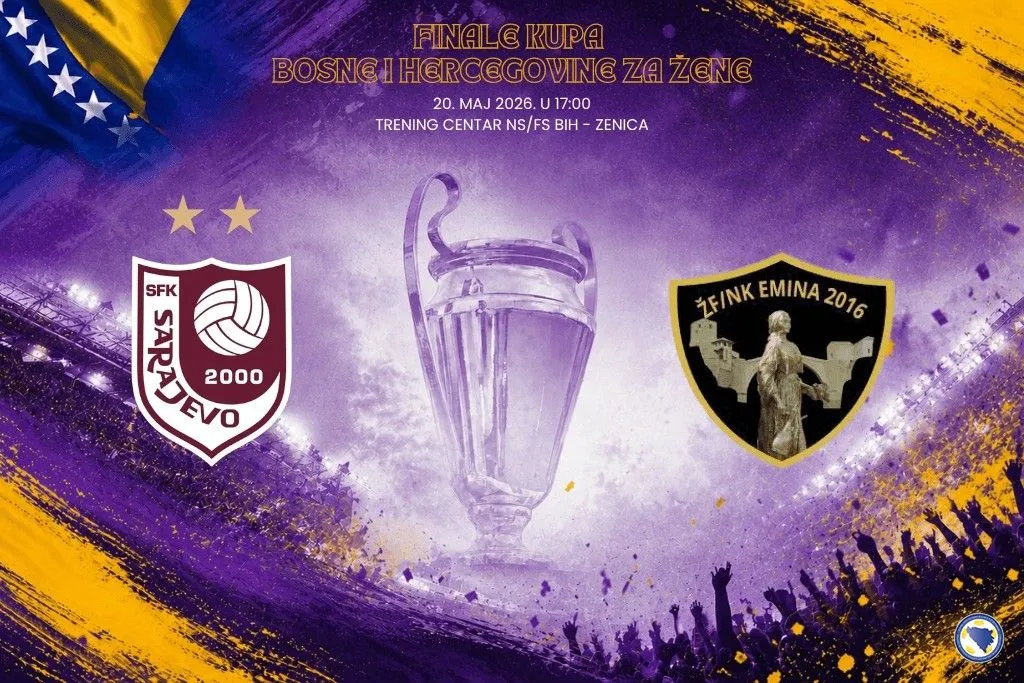 SFK 2000 i "Emina" u finalu Kupa Bosne i Hercegovine za žene