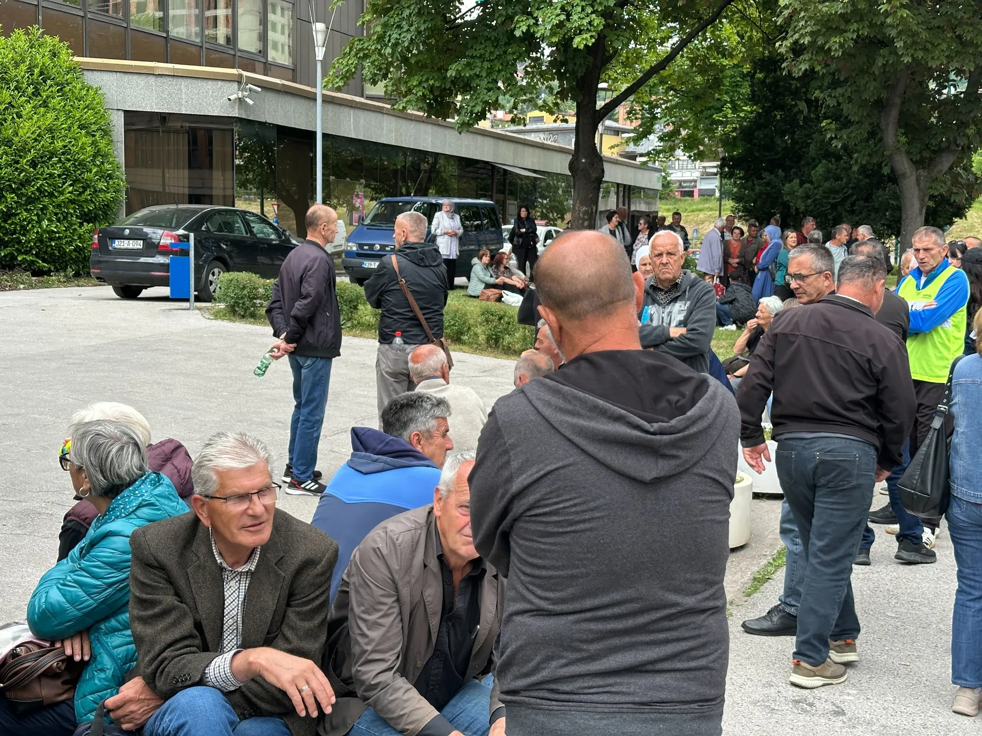 Sa protesta radnika "Krivaje"