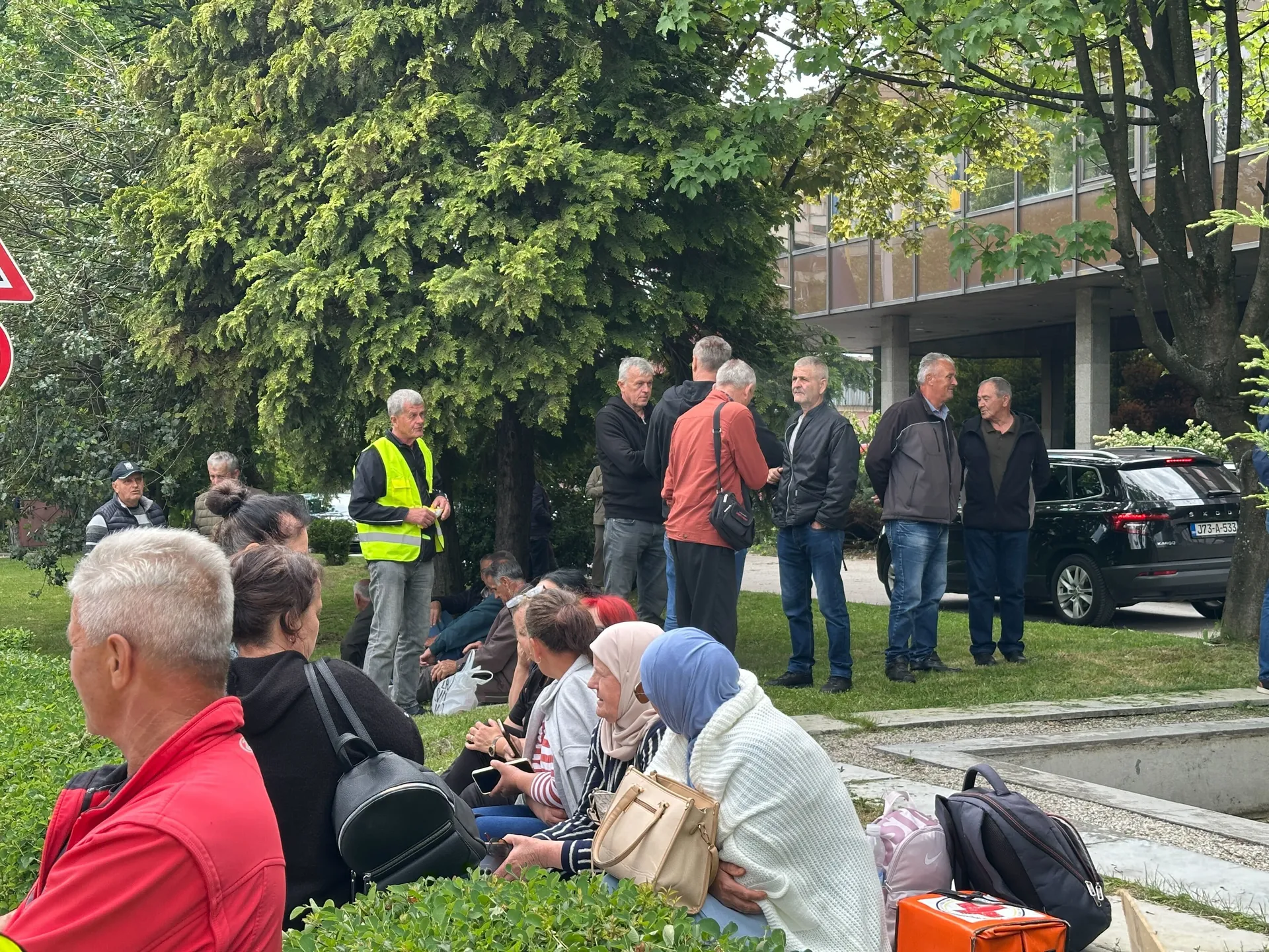 Sa protesta radnika "Krivaje"