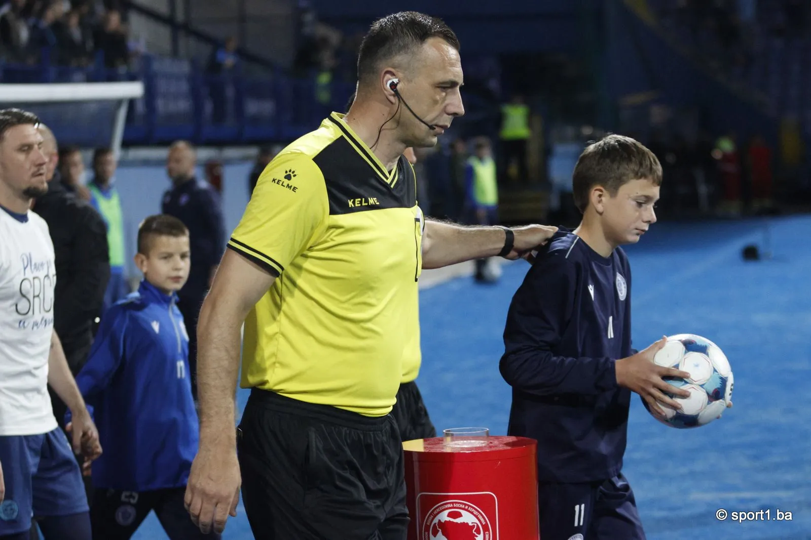 Detalj sa utakmice Željezničar - Široki Brijeg