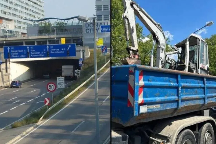 Srbijanac kamionom demolirao tunel u Beču pa izjavom šokirao policajce