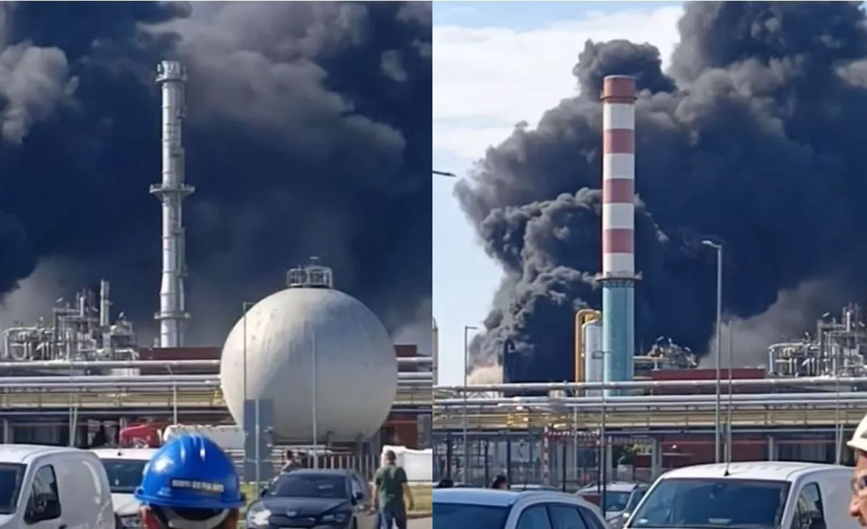 (VIDEO) Stravična eksplozija u MOL-ovoj rafineriji, poginuo radnik, više povrijeđenih