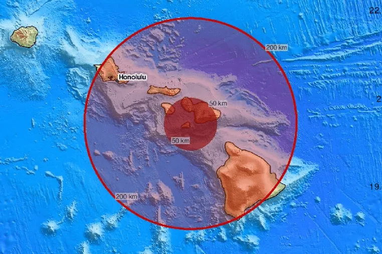 Snažan zemljotres magnitude šest pogodio havajski Veliki otok