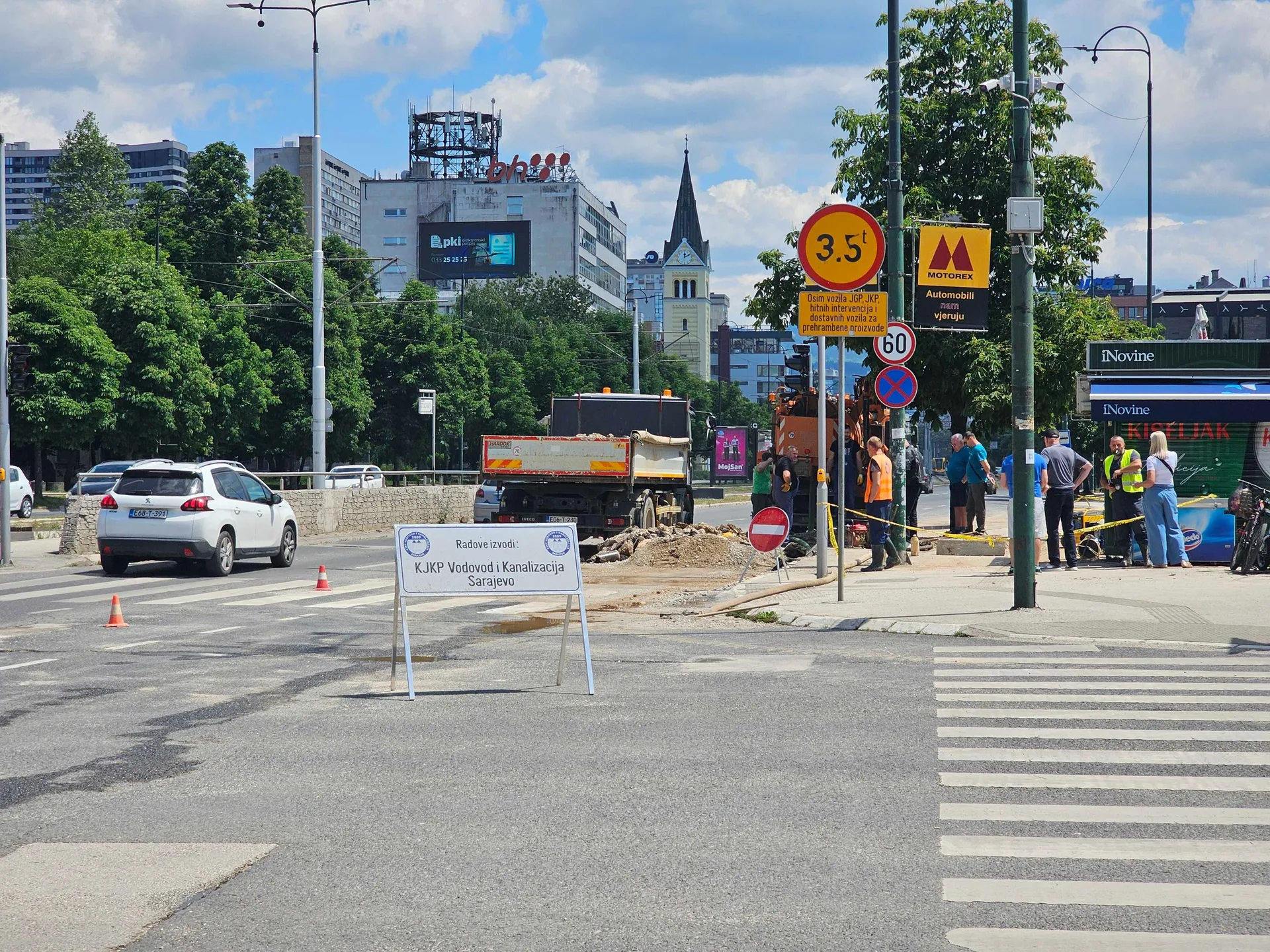 Radovi na vodovodnoj mreži
