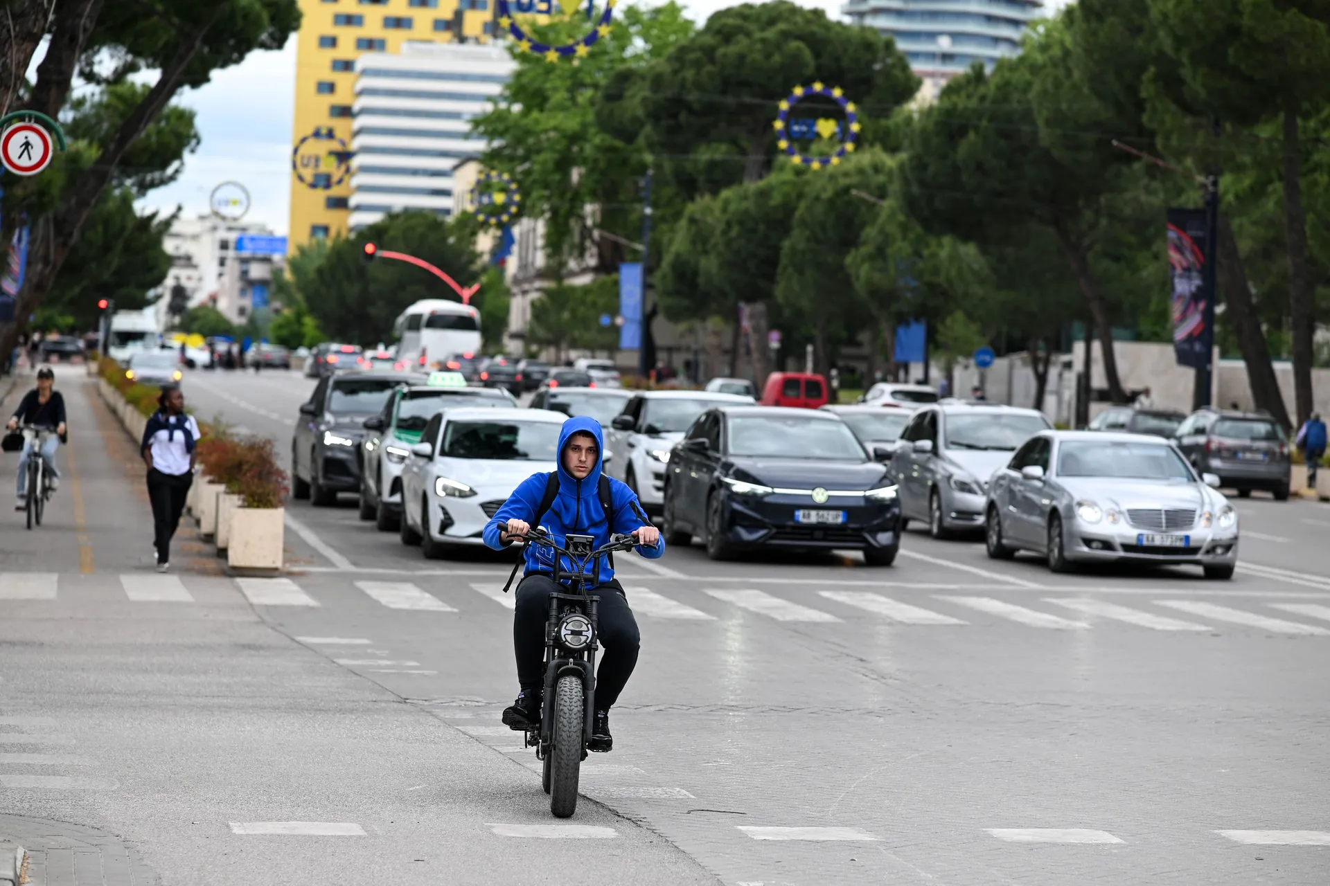 Ulice su užurbane ali sigurne