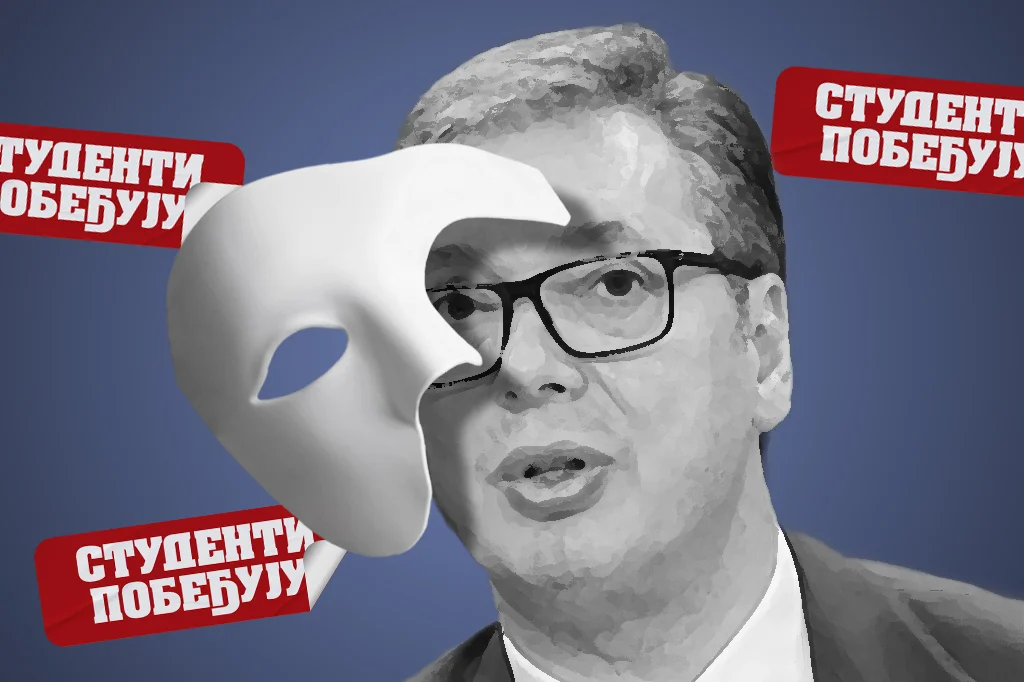 Padaju Vučićeve maske