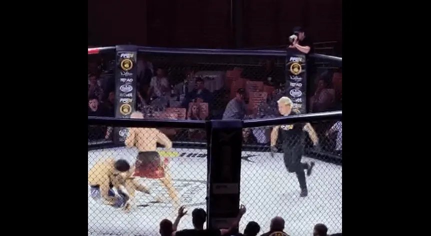 (VIDEO) Sarajevski MMA borac brutalnim udarcem nokautirao neporaženog Čečena