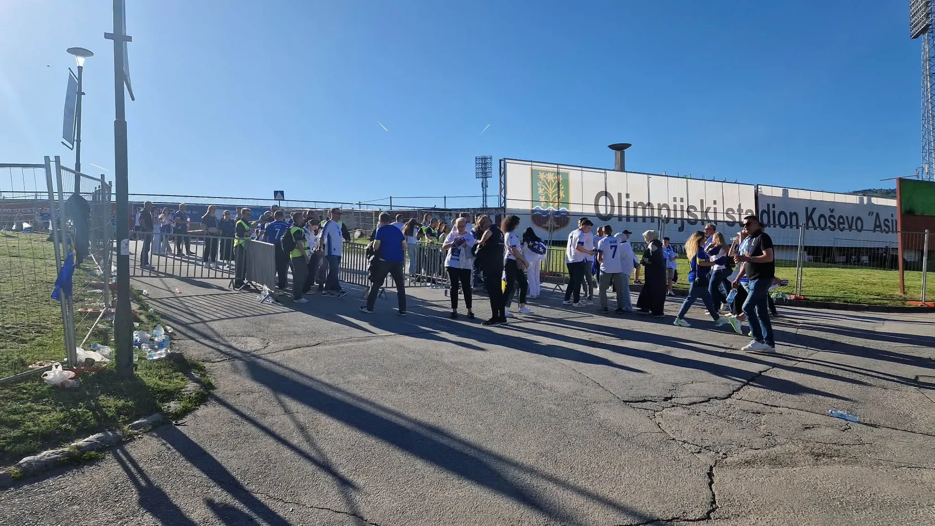 Atmosfera uoči utakmice BiH - Sjeverna Makedonija