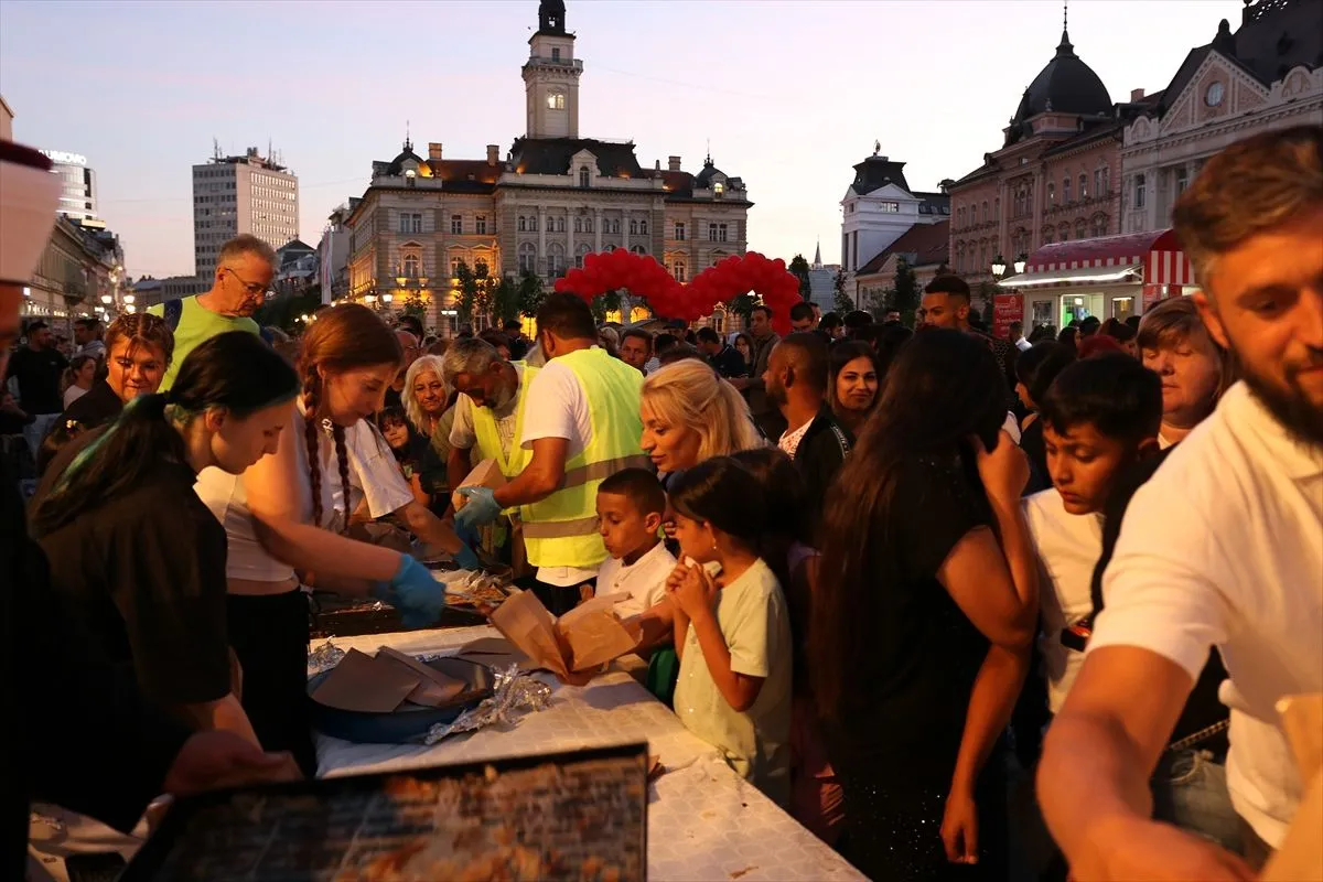 Bajramska sofra u Novom Sadu