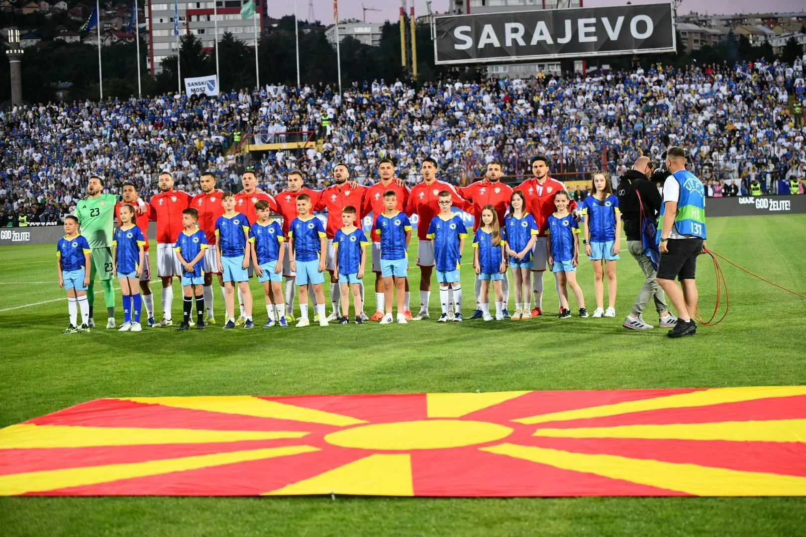Prijateljska utakmica na Koševu