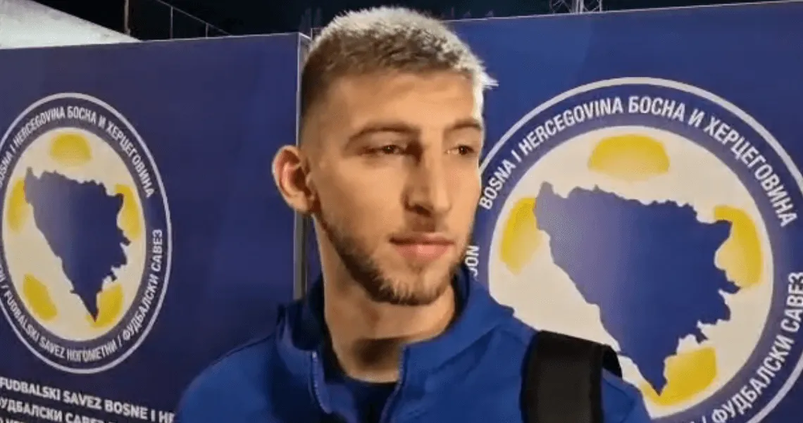 Jovo Lukić kaže da mu je čast i zadovoljstvo igrati za Bosnu i Hercegovinu