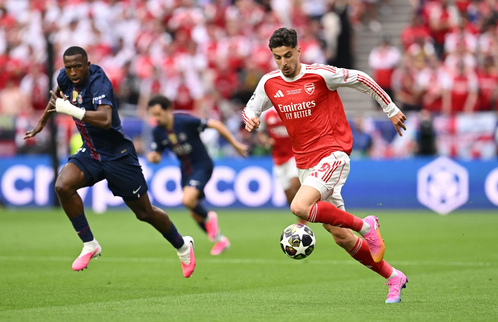 (VIDEO) Arsenal vodi: Pogledajte maestralan gol Kaija Havertza u finalu Lige prvaka