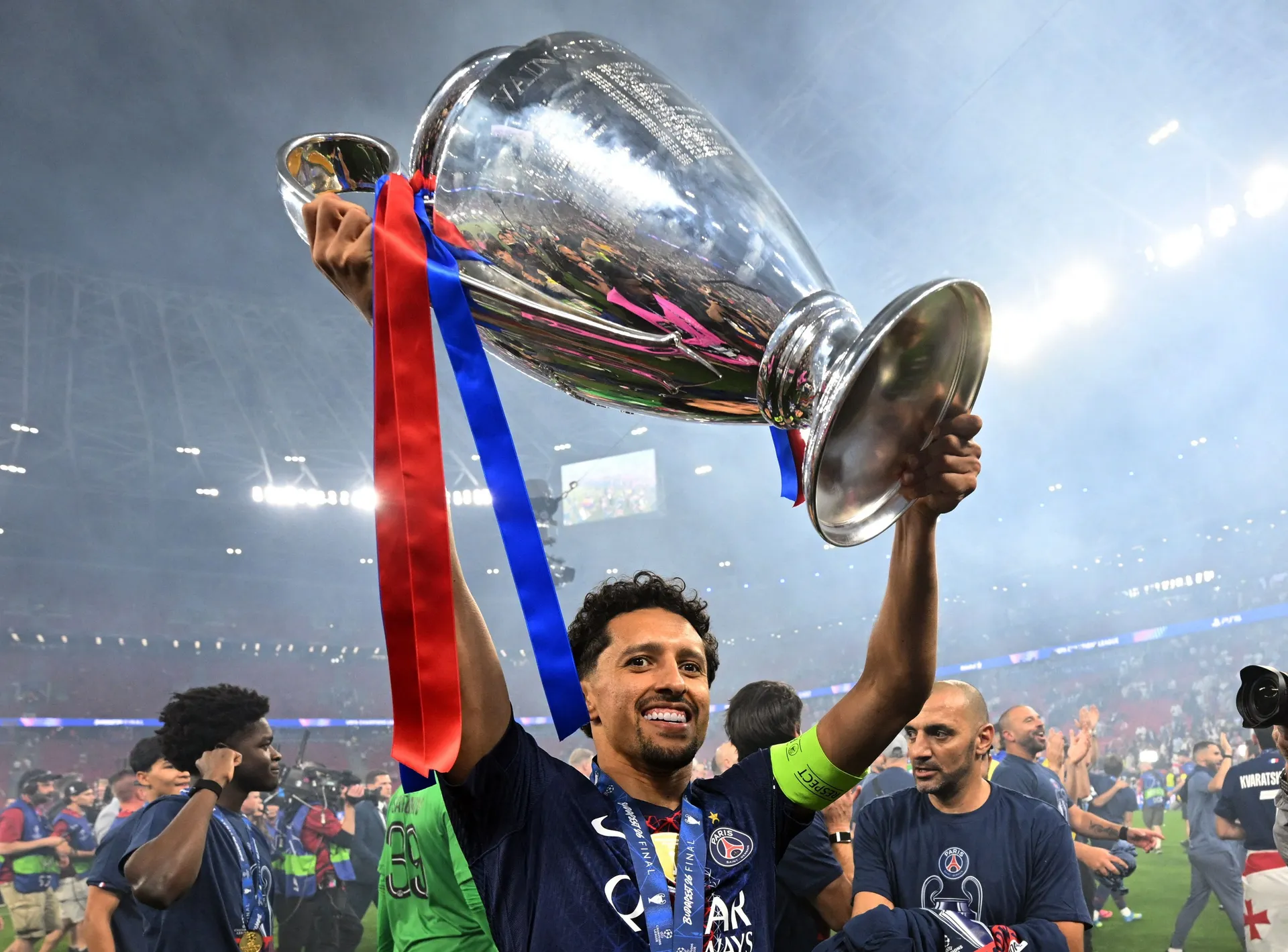 (VIDEO) Dok su mu saigrači otišli slaviti titulu, Marquinhos je napravio gest za pamćenje