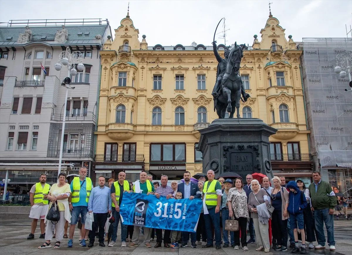 Dan bijelih traka obilježen u Zagrebu