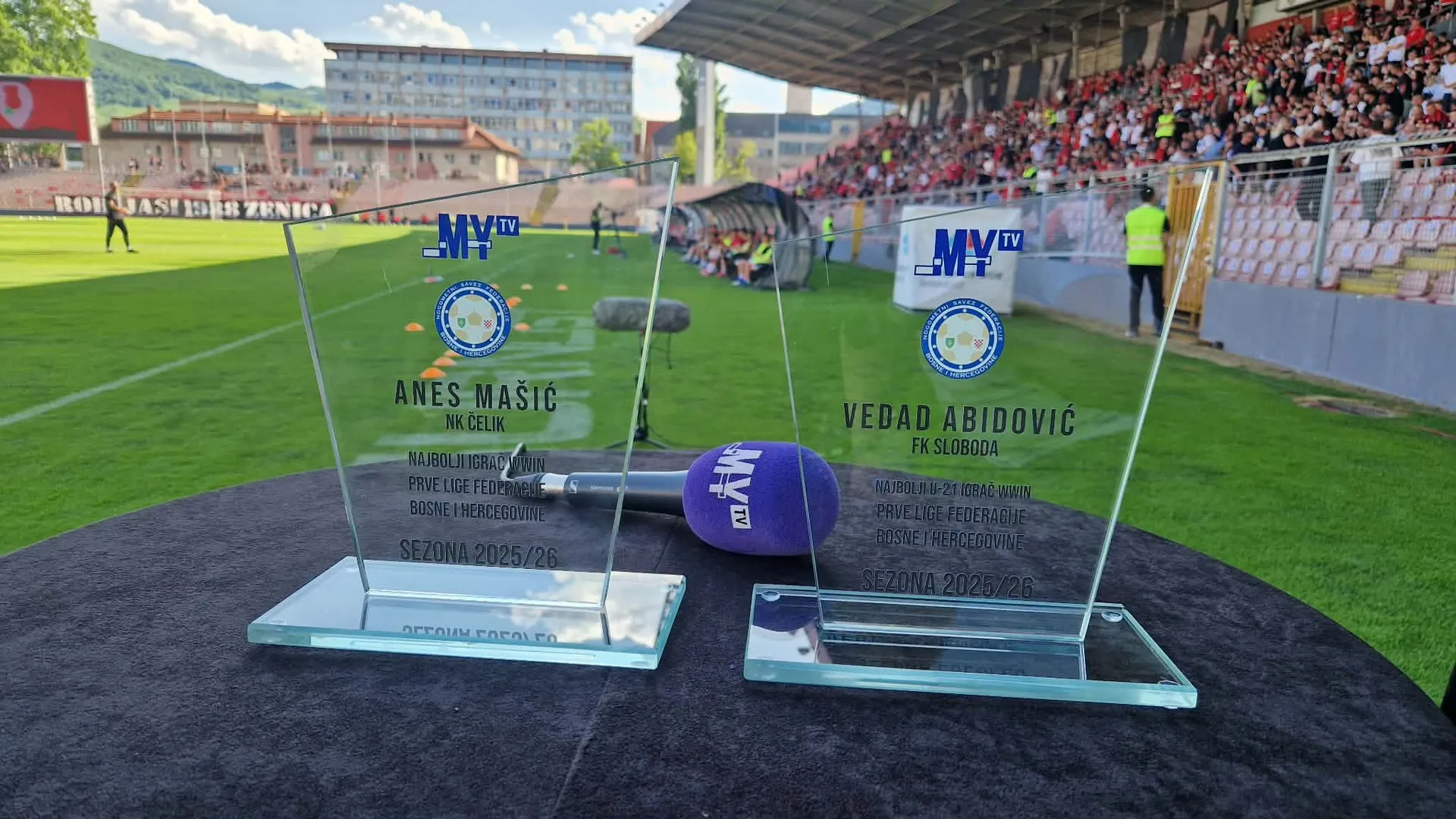 Fudbaleri Čelika i Slobode: Anes Mašić i Vedad Abidović laureati Prve lige FBiH