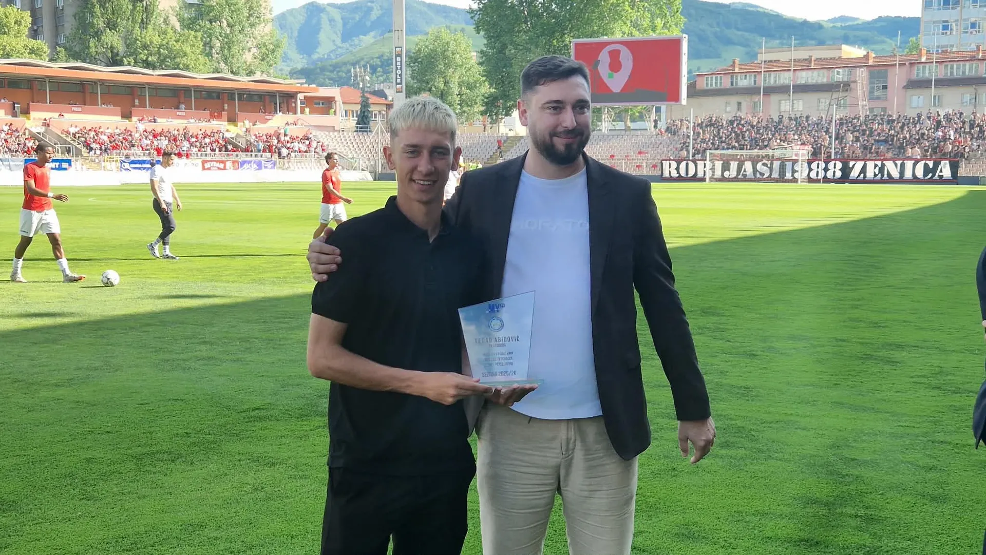 Priznanje za dva fudbalera