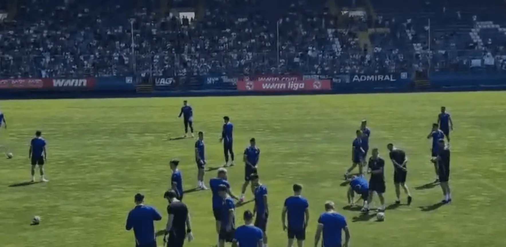 (VIDEO) Zmajevi izašli na trening, pogledajte oduševljenje koje je zavladalo na tribinama