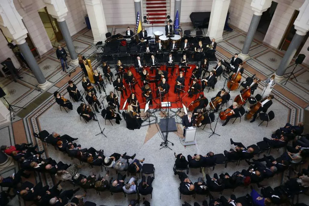 Koncertom Sarajevske filharmonije obilježava se 130 godina od otvorenja Vijećnice