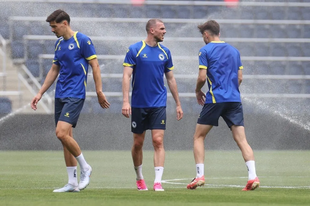 Trening fudbalske reprezentacije BiH