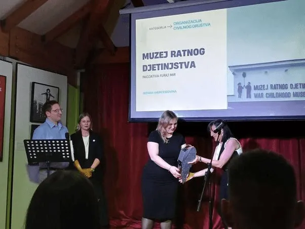 Muzej ratnog djetinjstva dobio regionalnu nagradu za program "Furaj mir"