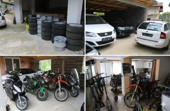 Akcija Štampa razbila nedozvoljenu trgovinu u SBK, oduzeta brojna vozila, motocikli...