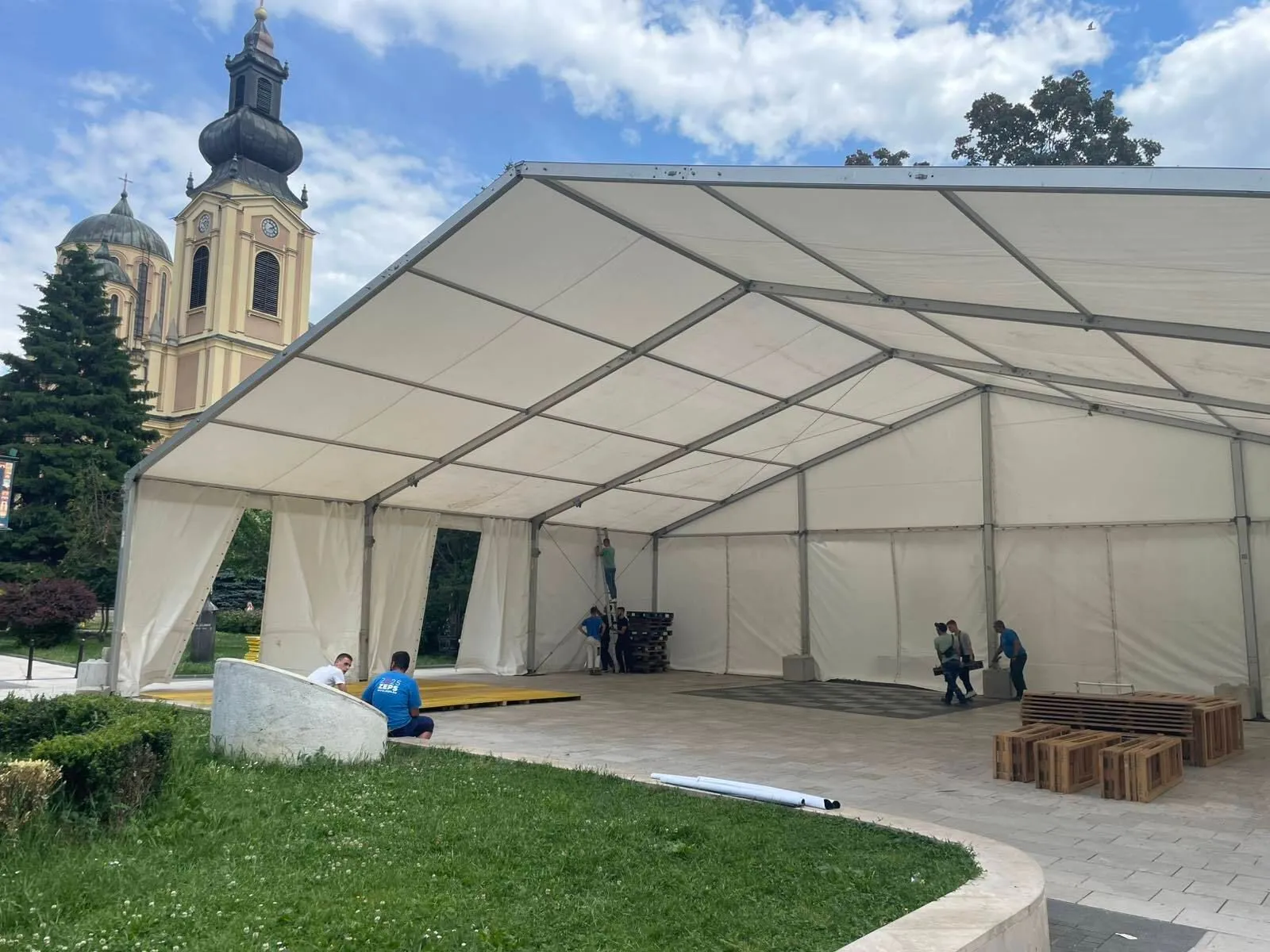 Pogledajte kako će izgledati fan zona "I Am from Bosnia" na Trgu Alije Izetbegovića