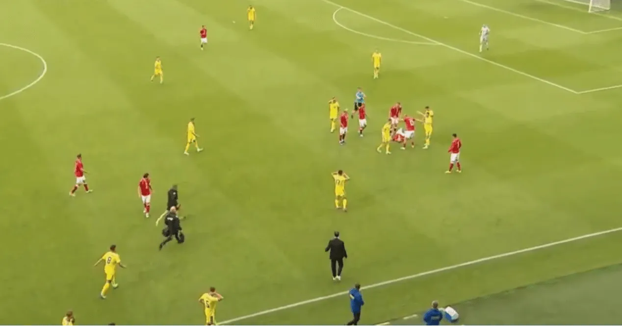 (VIDEO) Eriksen opet kolabirao na terenu, prekinuta utakmica