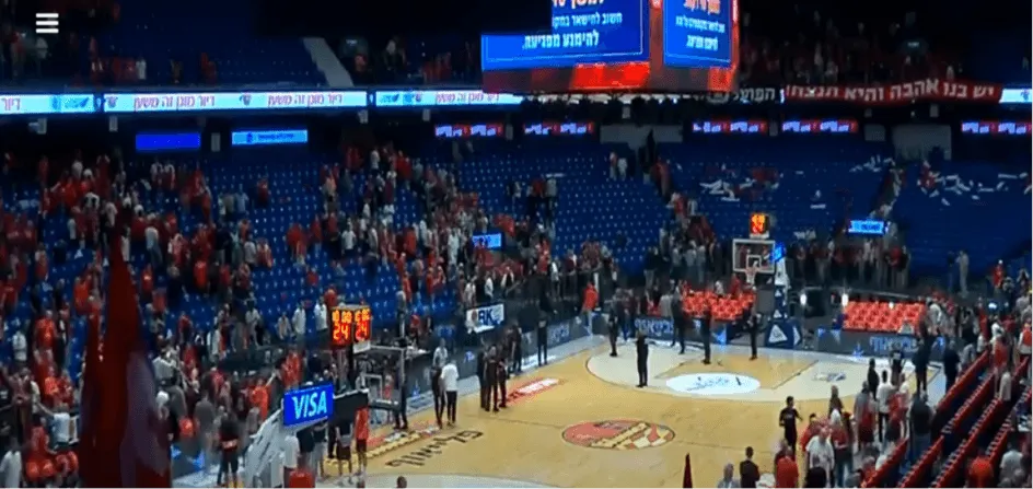(VIDEO) Polufinale izraelske košarkaške lige prekinuto zbog napada Irana