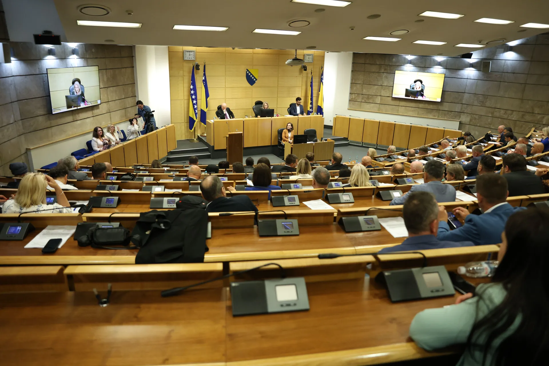 Sa vanredne sjednice predstavničkog doma Parlamenta FBiH