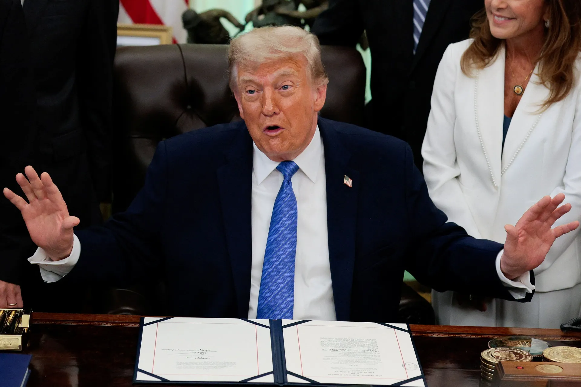 Trump otkrio da je američka vojska prošlog mjeseca izvršila "tajnu misiju" u Hormuzu