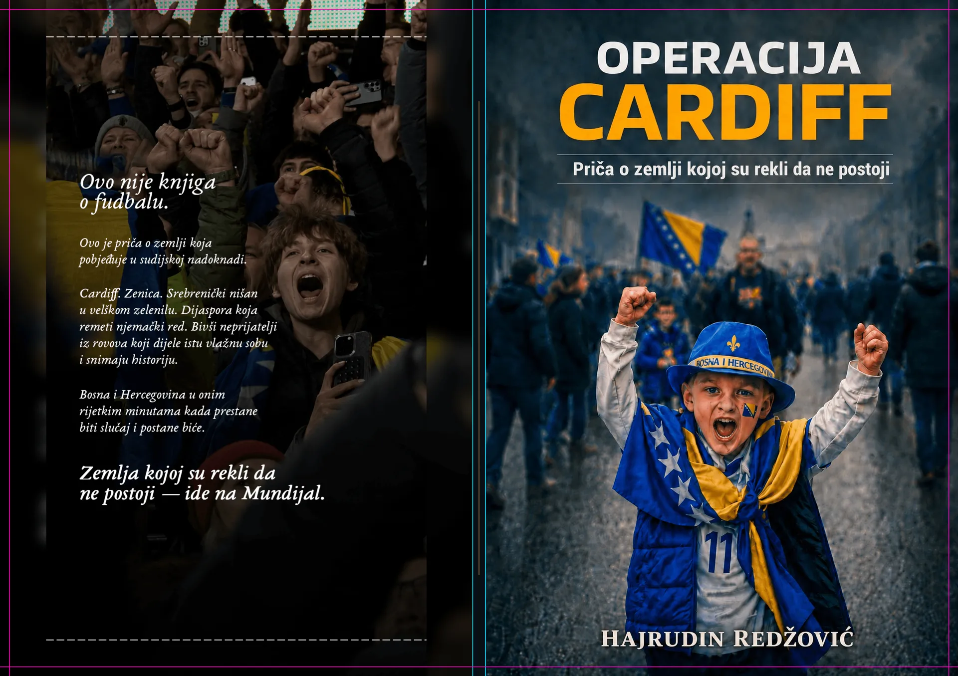 Korice knjice "Operacija Cardiff - Od Cardiffa do Zenice"