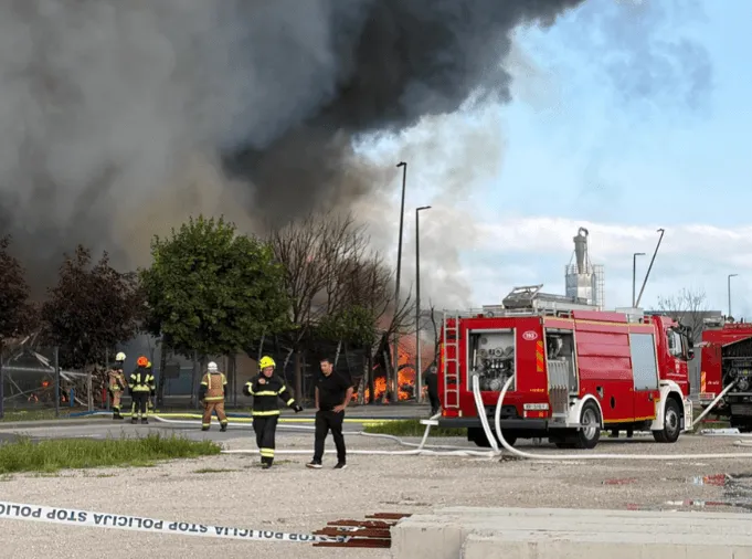 Zagorje, Hrvatska, požar, tvornica dizajnerskog namještaja