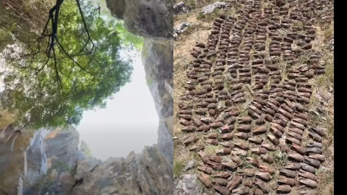 (VIDEO) Fotograf iz BiH spustio se u pećinu i zatekao nevjerovatan prizor - 730 granata 
