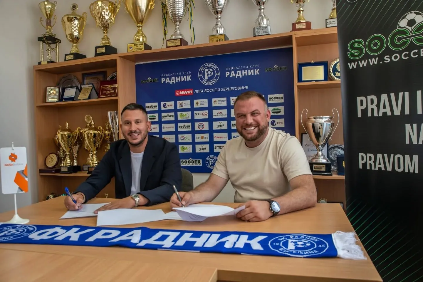 Bijeljinski Radnik ozvaničio dolazak novog šefa stručnog štaba