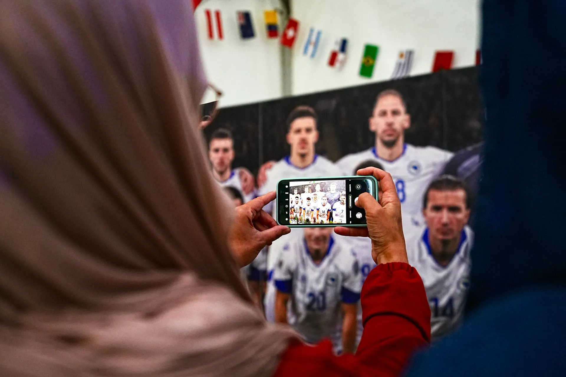 Otvorena zvanična fan zona "I am from Bosnia" na Trgu Alije Izetbegovića