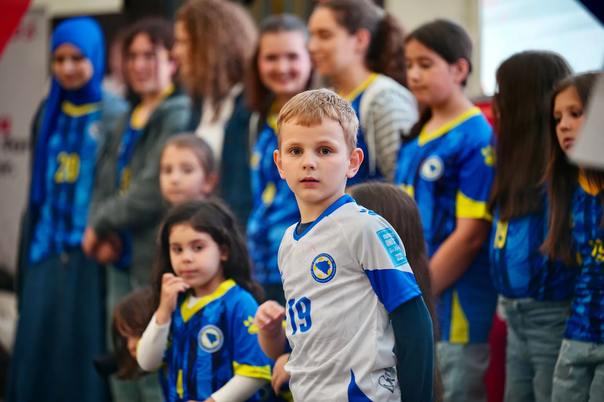 Otvorena zvanična fan zona "I am from Bosnia" na Trgu Alije Izetbegovića