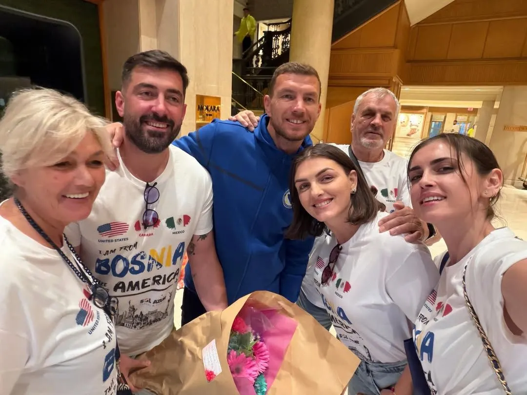 Porodica Džeko na okupu u Torontu, Edinova sestra podijelila fotografije i zanimljiv video