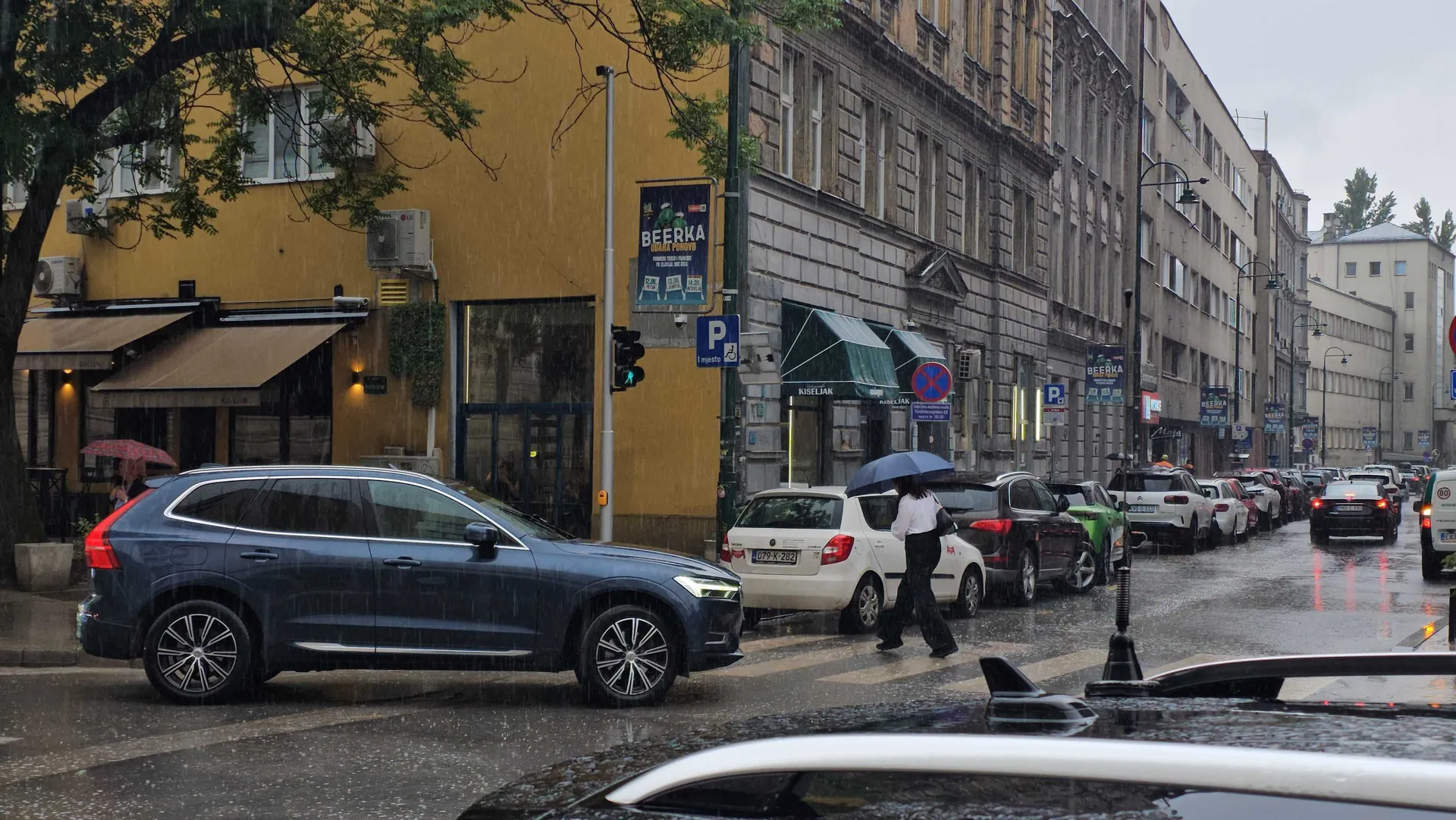 Pljusak u Sarajevu