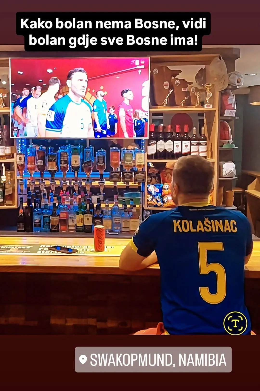Kako bolan nema Bosne? Zmajevi imaju navijače i u dalekoj Namibiji