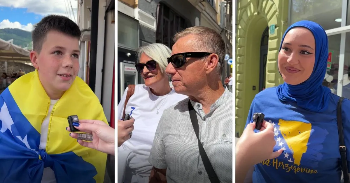 Navijačka groznica trese Sarajevo, ovo su poruke građana: Zmajevi, sreća prati hrabre!