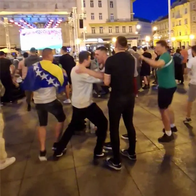 (VIDEO) Zagreb eksplodirao nakon gola Lukića za vodstvo Bosne i Hercegovine
