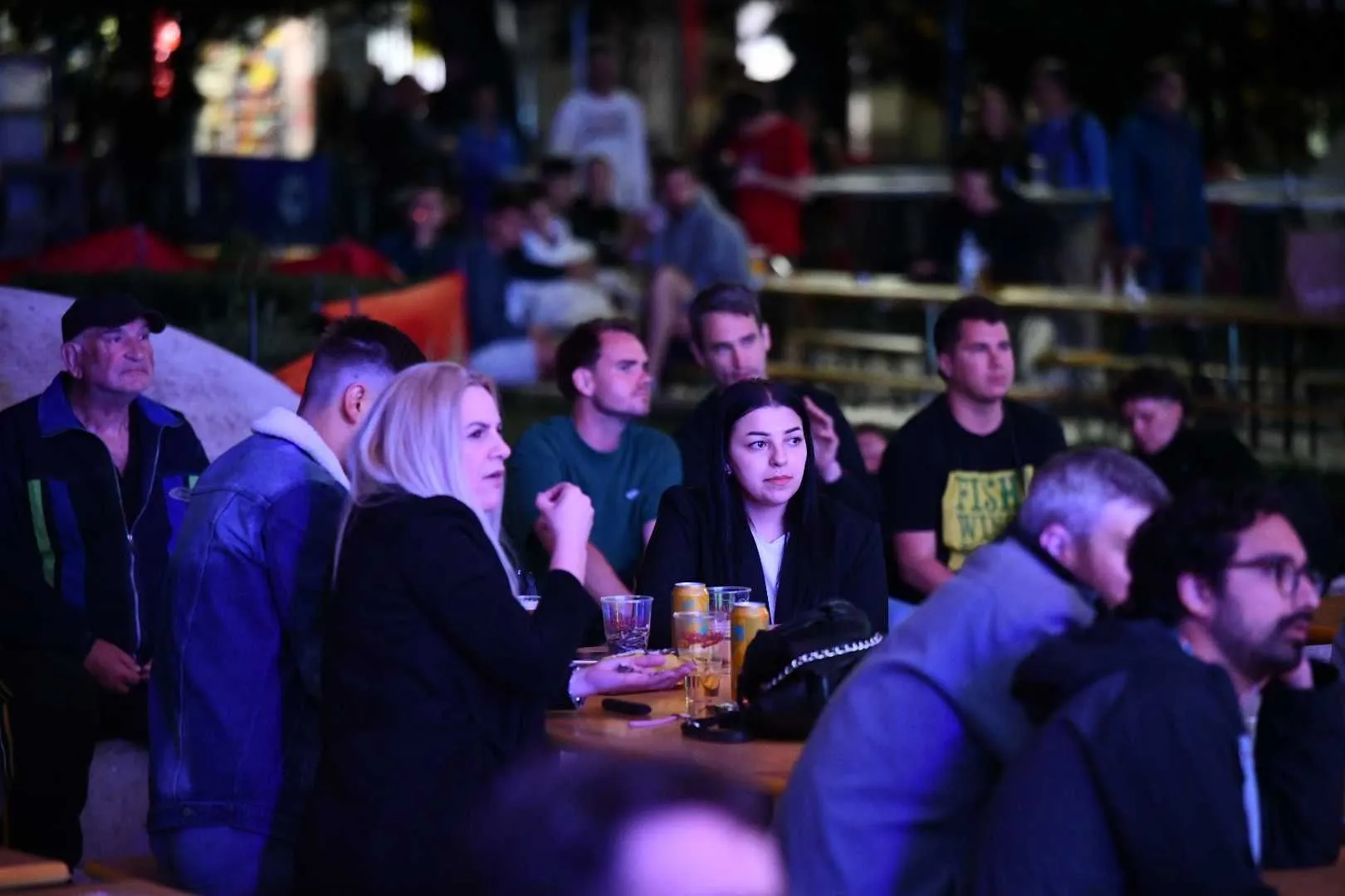 Fan zona na Trgu oslobođenja - Alija Izetbegović