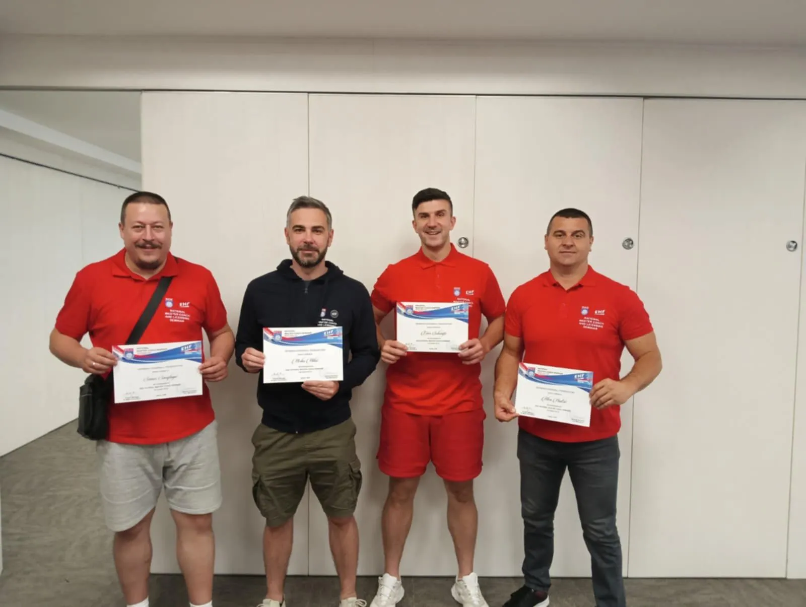 Četiri bh. rukometna stručnjaka stekla zvanje EHF Master Coach