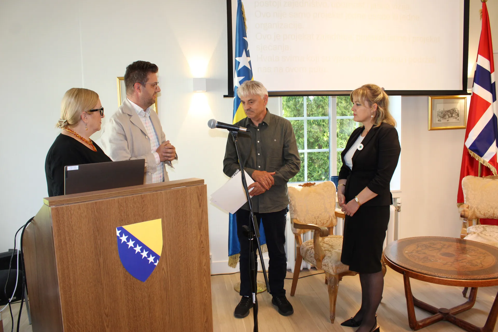 Bh. građani u Norveškoj dižu spomenik žrtvama genocida u Srebrenici