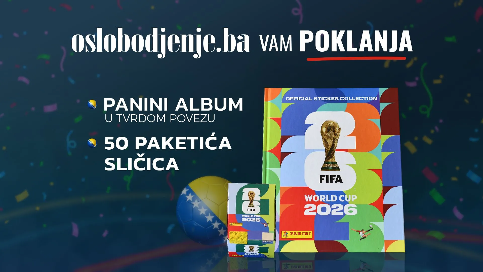 Panini setovi se traže širom svijeta: Jedan može biti vaš - Oslobodjenje.ba opet poklanja!