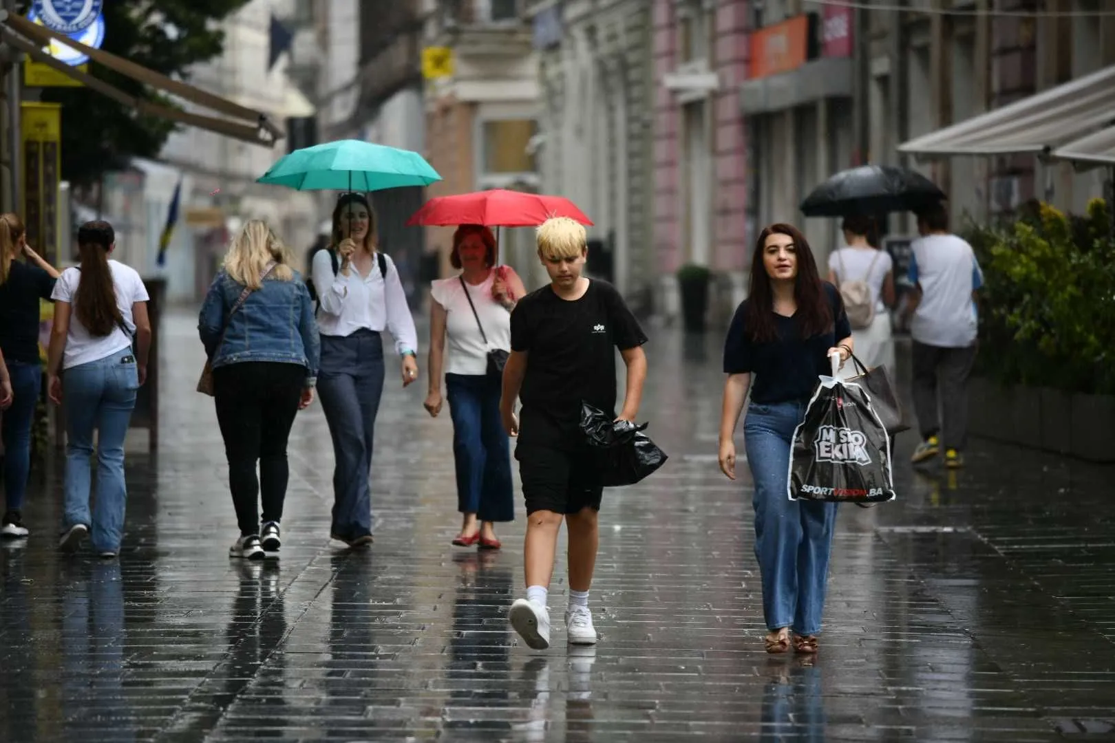 Pljusak u Sarajevu
